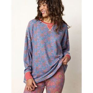 Natural Life Mix & Match Waffle Pajama Top